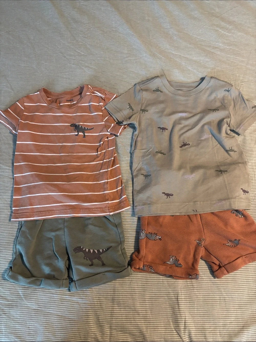 Dinosaur Two-Piece Toddler Sets - Pekkle - 3T